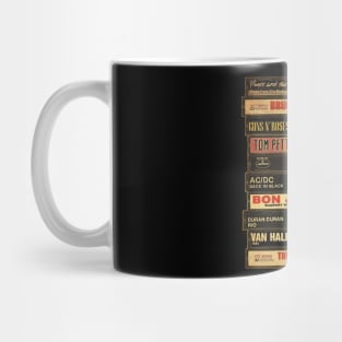 Retro Classic Rock - Cassette Style Mug